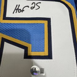 Antonio Gates Signed Chargers Jersey HOF25