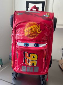 McQueen kids luggage