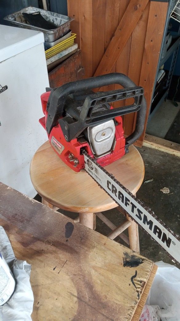 Craftsman Chainsaw 42cc 18" Bar