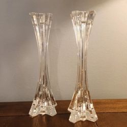 Lenox Crystal Candle Stick Holders