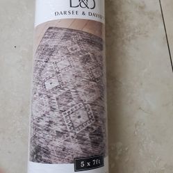 New 5 By 7 Southwest Neutral Area Rug Have 2 $45 Each