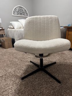 White Criss Cross Chair