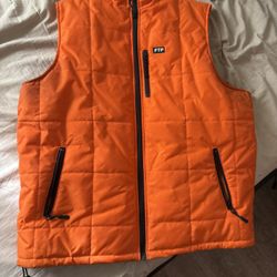 Large Orange Men’s Vest