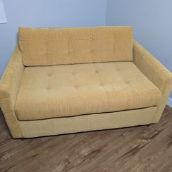 Joybird Eliot Sleeper Loveseat (Bentley Daisy)