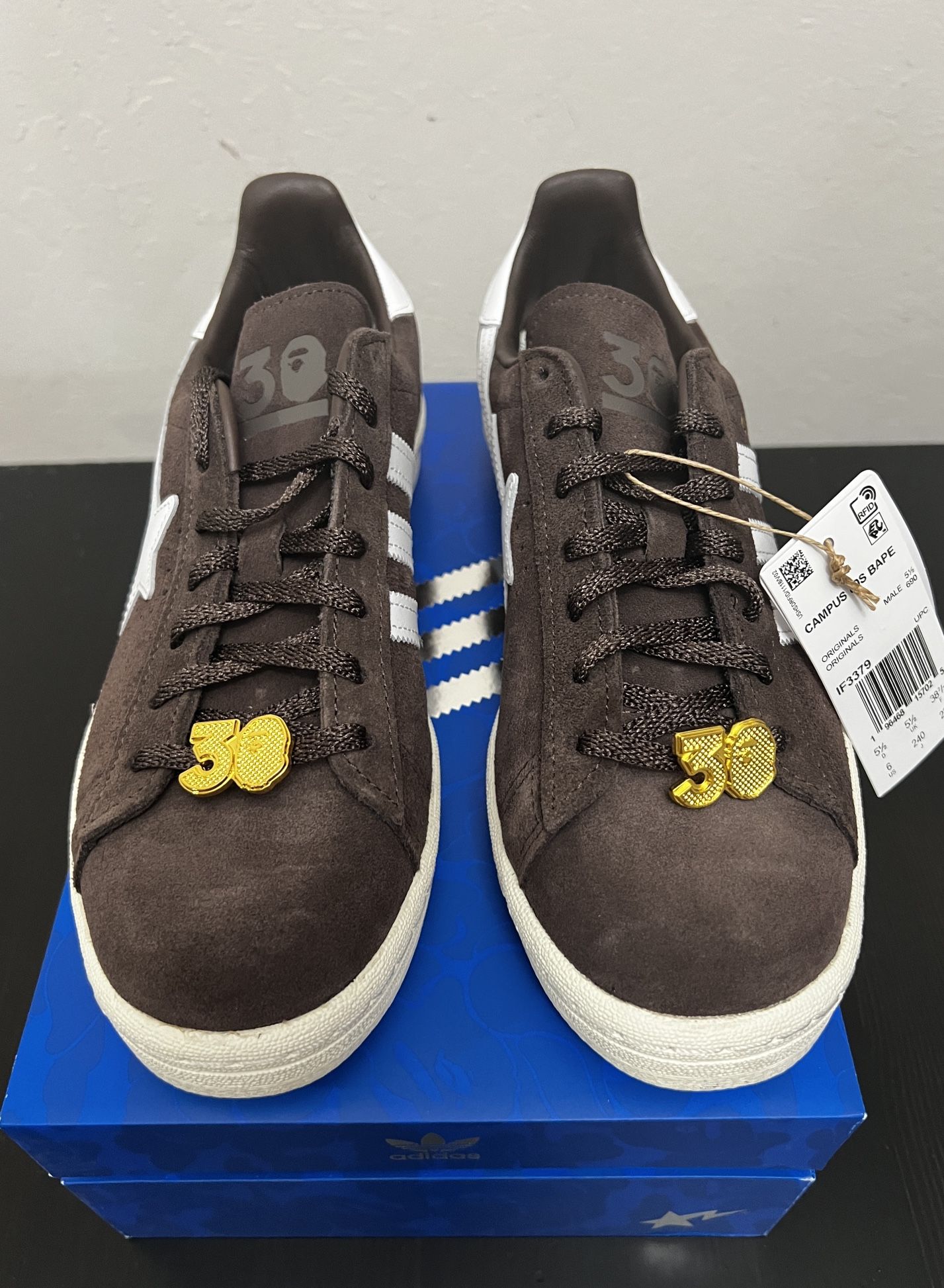 Adidas Campus 80s Bape 30th Anniversary & Accessories