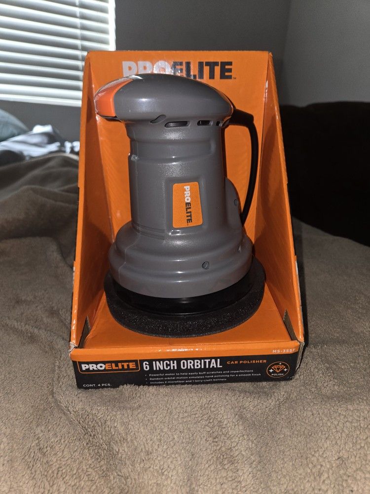 Pro Elite 6 Inch Orbital Car Polisher