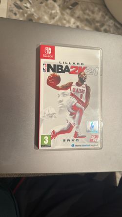 NBA 2K21 Nintendo Switch MicroSD Card