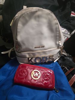 Michael Kors Backpack and Wallet Set