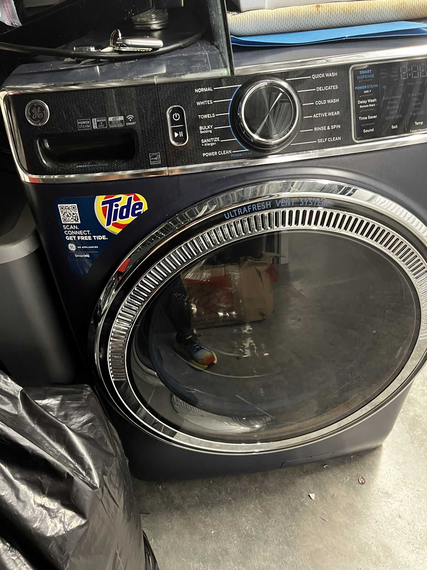 2023 GE Washer UltraFresh Vent System