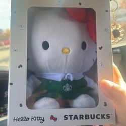Starbucks Hello Kitty Plush $55 