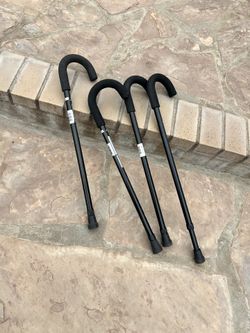 4 Walking Canes 