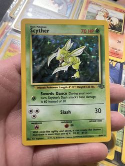 Scyther (mint) holo Pokemon