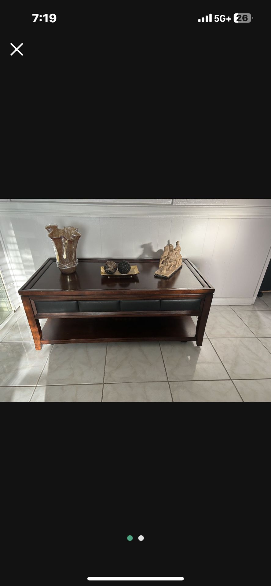 Coffee table and  end Table 