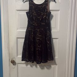 Flowly Black Dress Size 9