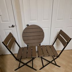 Table and Chair set.