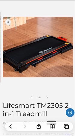 Lifesmart TM2305 2-in-1 Treadmill