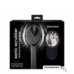 BlackWolf® Rechargable Sonic Scrubber Brush