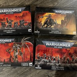 Chaos Warhammer Brand New Kits 