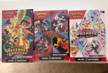 Ascended Heroes, Destined Rivals, and Prismatic Booster Bundles