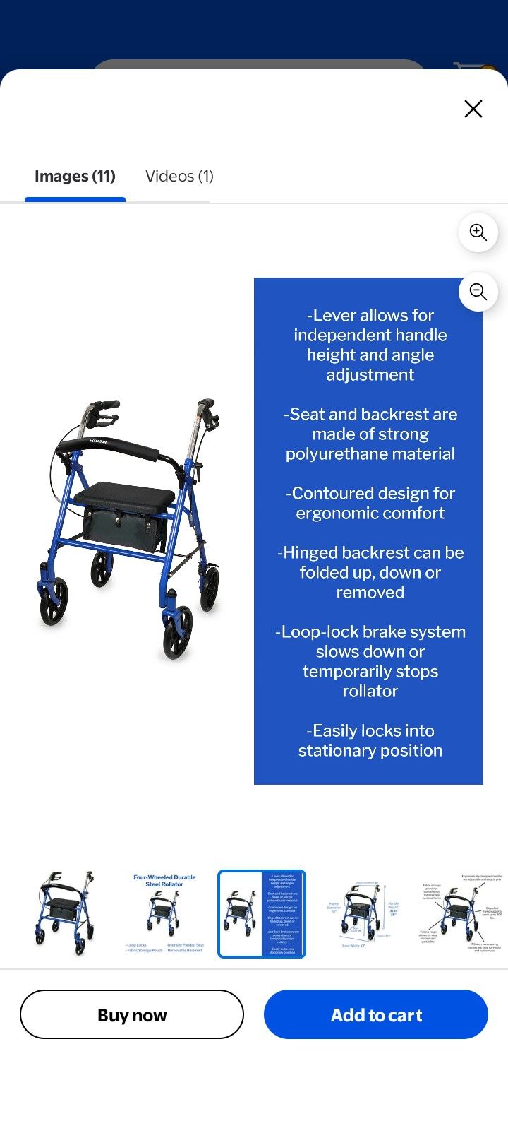 Rollator/Wheelchair/Walker
