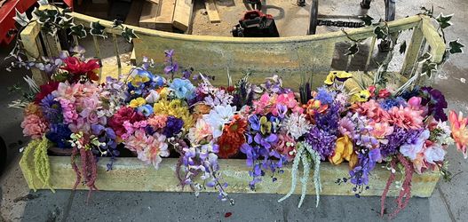 Hand made, solid wood, one of a kind planter