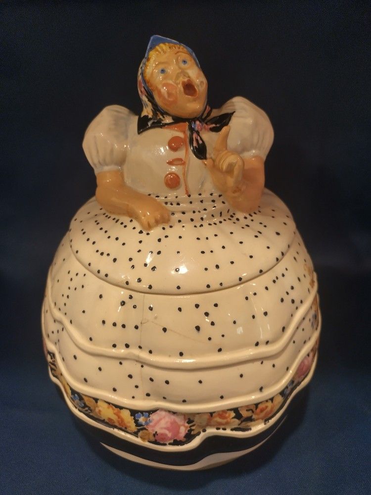 Antique Helen's Tat-L-Tale Original Cookie Jar