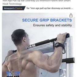 Foldable Pull Up Bar for Doorway, No Screw Chin Up Bar for Home Workout Training Equipment 