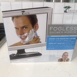 New ToiletTree Fogless Shower Mirror