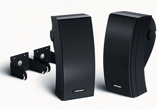 BOSE 251 ENVIRONMENTAL OUTDOOR SPEAKERS PAIR - BLACK - BRAND NEW WITH BOX - RETAIL PRICE $400!