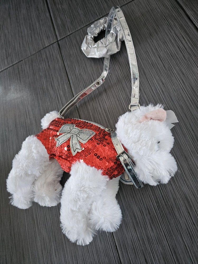 PLUSH PUPPY SEQUIN PURSE