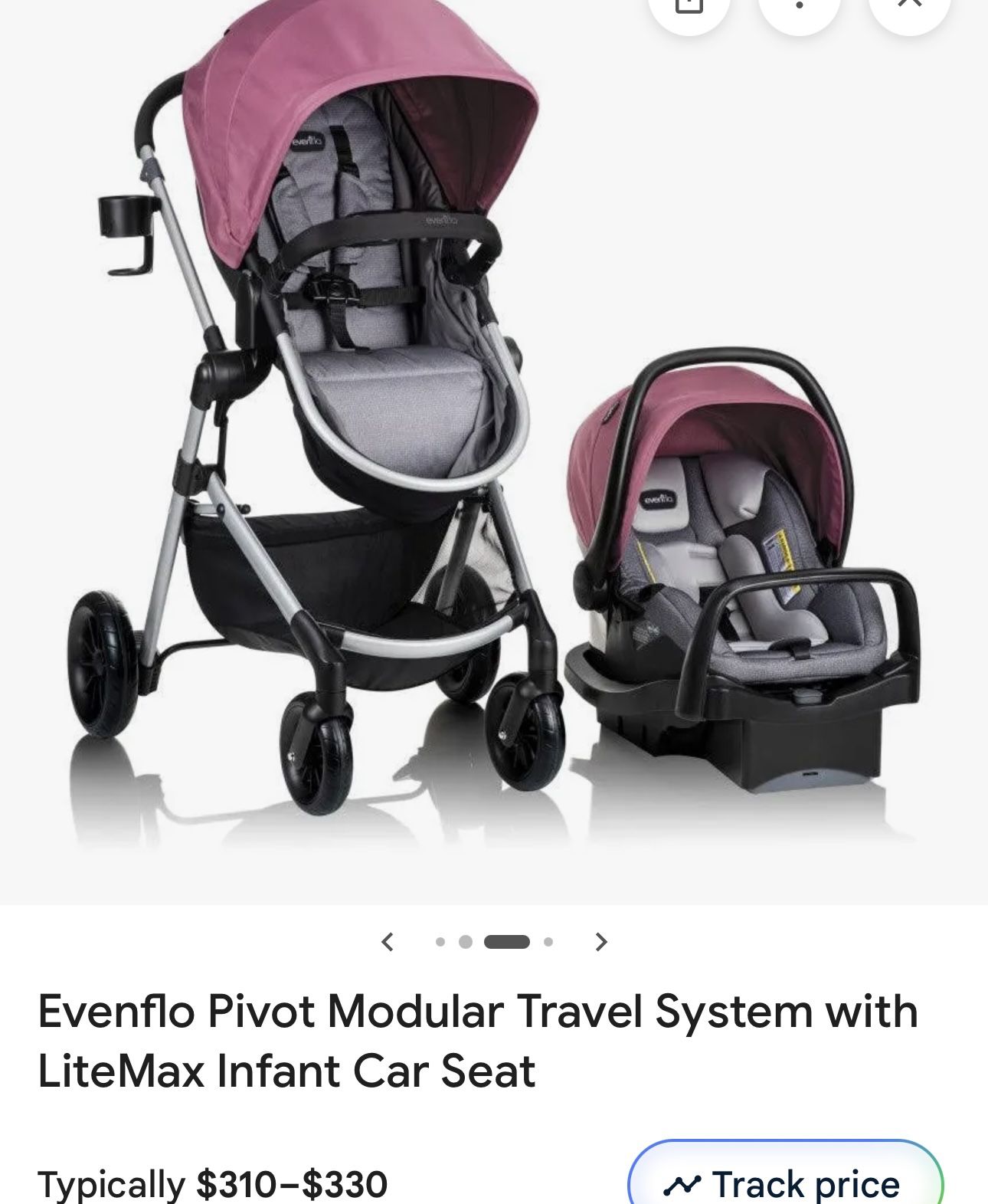 Evenflo Pink Stroller