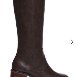 Delia’s by Dolls Kill “Vintage Soul” Knee-High Boots – Chocolate – Size 7