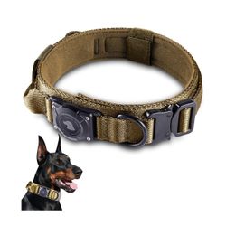 Waterproof AirTag Large Military Grade Dog Collar