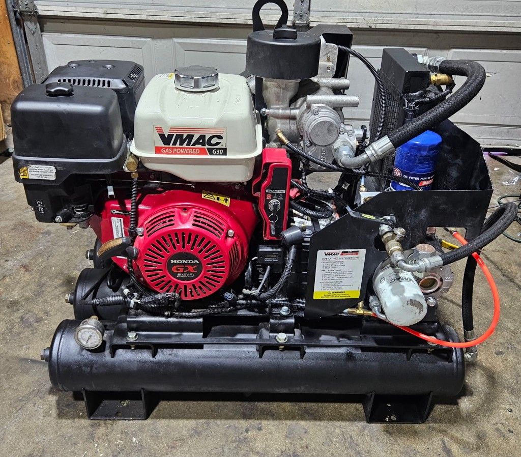 Vmac G30 Air Compressor With 2hrs Of Use
