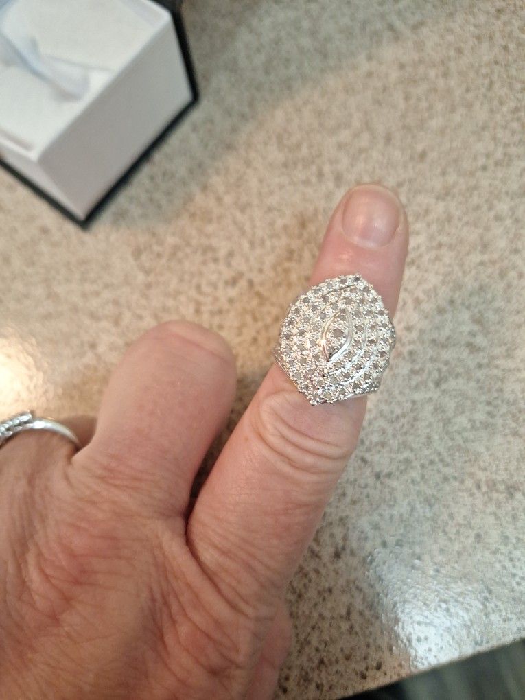 Marquise Cut 1.2 Kt.Diamond Ring