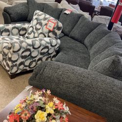 Brand new sectional in gray for 1299