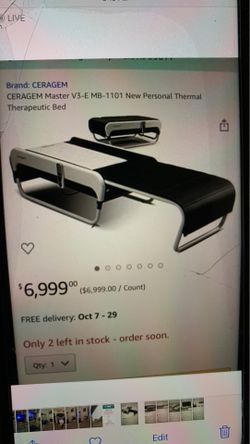 Ceragem master v3-e mb 1101 new thermal therapeutic bed