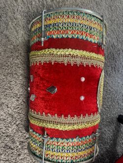 Decorated Dholki  Drum Pakistan india  traditional