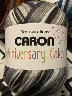 1 Pebbled Path - Caron Anniversary Cake Yarn