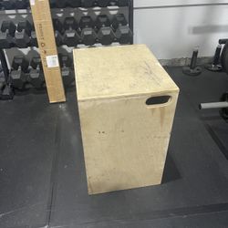 Solid Wood Plyometric Box