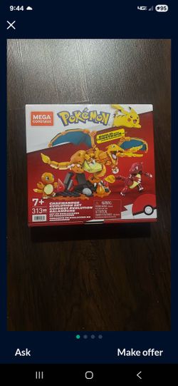 Mega Construx Charmander Evolution Set