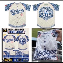 Dodgers Mexican heritage jersey 2026 XL