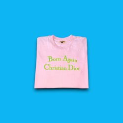 Chinatown Market Born Again Christian Dior t-shirt pink men’s large