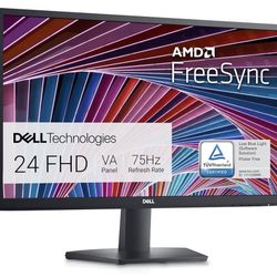 Dell SE2422HX Monitor - 24 inch FHD (1920 x 1080) 16:9 Ratio with Comfortview (TUV-Certified), 75Hz Refresh Rate, 16.7 Million Colors, Anti-Glare Scre