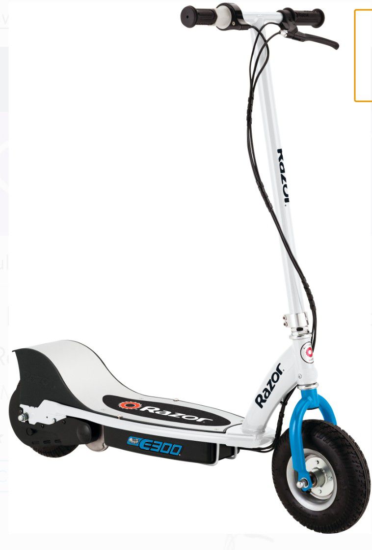 Used Razor E300 electric scooter (Blue)