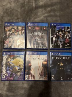 PS4 Lot Of 6 Games Selling All Together