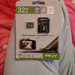 Pny 32 GB 100mb Mo. 10 Uhs-1 Dash Can Video Sdhc Card