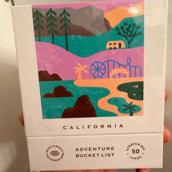 Reach International Outfitters – California Adventure Bucket List Scratch Cards