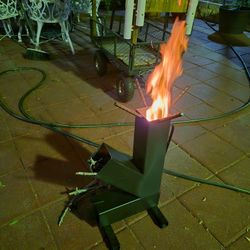 Estufa Rocket Stove echa en mexico