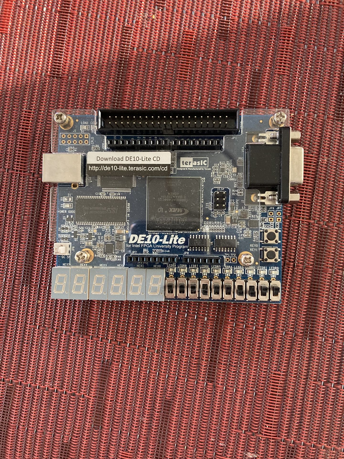 Intel DE-10 Lite FPGA For University